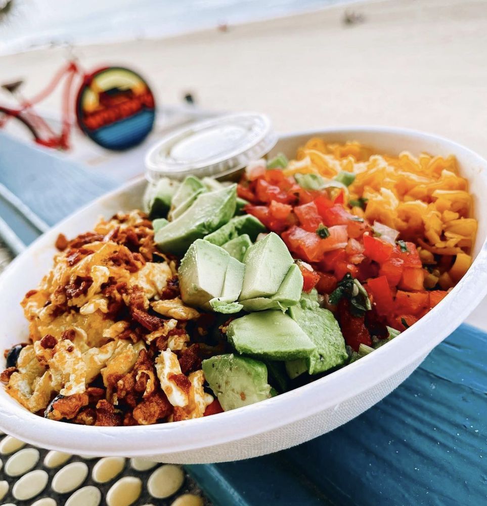 Woody's Special Breakfast Bowl in Pacific Beach, San Diego Burgers